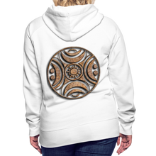 Indlæs billede til gallerivisning Stone Wheel 1 Women’s Premium Hoodie - white