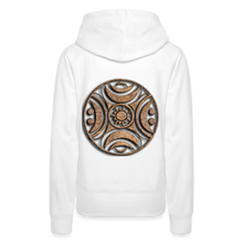 Indlæs billede til gallerivisning Stone Wheel 1 Women’s Premium Hoodie - white