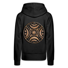 Indlæs billede til gallerivisning Stone Wheel 1 Women’s Premium Hoodie - black