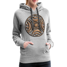 Indlæs billede til gallerivisning Stone Wheel 1 Women’s Premium Hoodie - heather grey