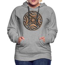 Indlæs billede til gallerivisning Stone Wheel 1 Women’s Premium Hoodie - heather grey