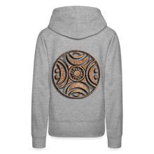 Indlæs billede til gallerivisning Stone Wheel 1 Women’s Premium Hoodie - heather grey