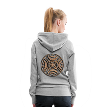 Indlæs billede til gallerivisning Stone Wheel 1 Women’s Premium Hoodie - heather grey