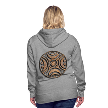 Indlæs billede til gallerivisning Stone Wheel 1 Women’s Premium Hoodie - heather grey