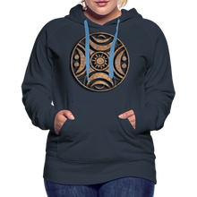 Indlæs billede til gallerivisning Stone Wheel 1 Women’s Premium Hoodie - navy
