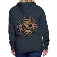 Indlæs billede til gallerivisning Stone Wheel 1 Women’s Premium Hoodie - navy