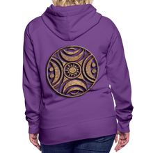 Indlæs billede til gallerivisning Stone Wheel 1 Women’s Premium Hoodie - purple