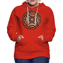 Indlæs billede til gallerivisning Stone Wheel 1 Women’s Premium Hoodie - red