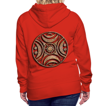 Indlæs billede til gallerivisning Stone Wheel 1 Women’s Premium Hoodie - red