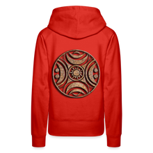 Indlæs billede til gallerivisning Stone Wheel 1 Women’s Premium Hoodie - red