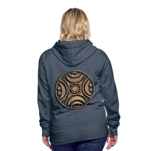 Indlæs billede til gallerivisning Stone Wheel 1 Women’s Premium Hoodie - heather denim
