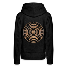 Indlæs billede til gallerivisning Stone Wheel 1 Women’s Premium Hoodie - charcoal grey
