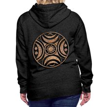 Indlæs billede til gallerivisning Stone Wheel 1 Women’s Premium Hoodie - charcoal grey