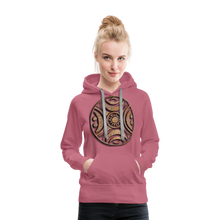 Indlæs billede til gallerivisning Stone Wheel 1 Women’s Premium Hoodie - mauve