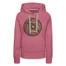 Indlæs billede til gallerivisning Stone Wheel 1 Women’s Premium Hoodie - mauve