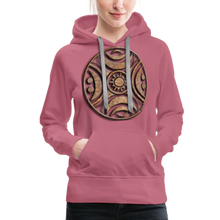 Indlæs billede til gallerivisning Stone Wheel 1 Women’s Premium Hoodie - mauve