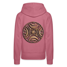Indlæs billede til gallerivisning Stone Wheel 1 Women’s Premium Hoodie - mauve
