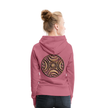 Indlæs billede til gallerivisning Stone Wheel 1 Women’s Premium Hoodie - mauve